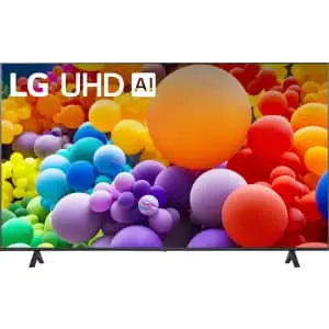 LG UT70 65" 4K HDR LED UHD AI Smart TV