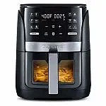 Gourmia 6-Qt Digital Window Air Fryer with 12 Presets & Guided Cooking