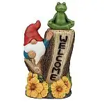 13.75" Mainstays Outdoor Welcome Garden Statue