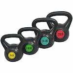 BalanceFrom Wide Grip Kettlebell Exercise Fitness Weight Set: 30-Lbs