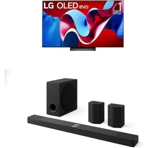 LG TV & Soundbar Bundles at Amazon