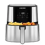 Chefman Turbofry Air Fryer with Basket Divider, 8 Qt