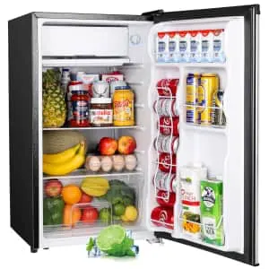 Upstreman 3.2 Cu.Ft Mini Fridge with Freezer