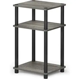 Furinno Just 3-Tier Turn-N-Tube End Table