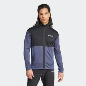 adidas Men's Terrex Multi Light Fleece Full-Zip Jacket