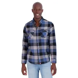 Canada Weather Gear Men's Unlined Flannel