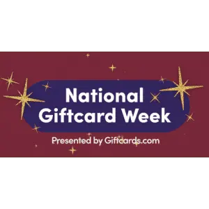 National Gift Card Week Presented by Giftcards.com