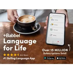 Babbel Language Learning: All Language Lifetime Subscription