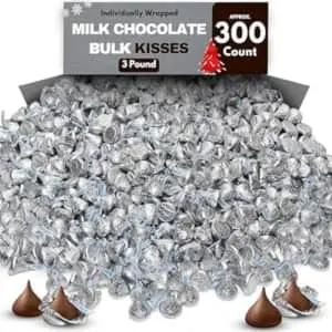 Hershey's Bulk Silver Kisses 3-lb. Bag 2-Pack