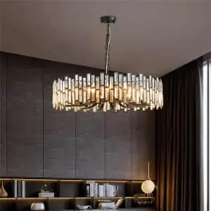 Homary Clytia Modern Geometric 10-Light Chandelier