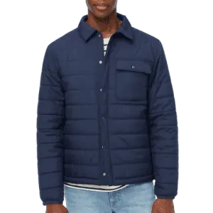 J.Crew Factory Men's Jersey-Lined Quilted Jacket