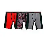 3-Count Fruit of the Loom Men's Breathable Ultra Flex Long Leg Boxer Briefs