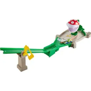 Hot Wheels Mario Kart Piranha Plant Track Set & Toy Car