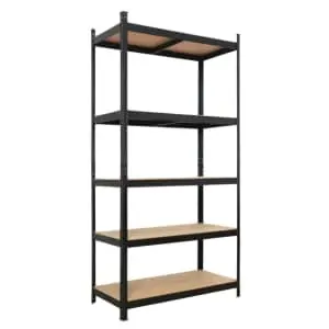 27" x 59" x 12" 5-Tier Freestanding Garage Storage Rack