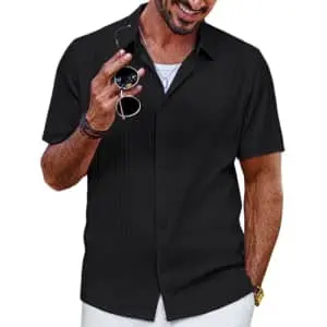 PJ Paul Jones Men's Short Sleeve Summer Shirt