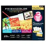 25 Count Prismacolor Technique, Landscape Drawing Set