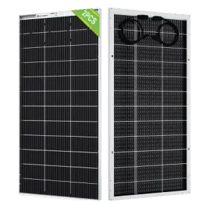 Eco-Worthy Bifacial 200W Watt Solar Panel 2-Pack