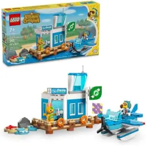 LEGO Animal Crossing Fly with Dodo Airlines Airport Playset