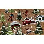 Holiday Time HT Ski Village Doormat