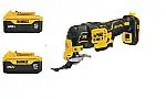 Dewalt TWO 5ah Batteries + a Brushless XR Oscillating multi-tool