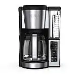 Ninja 12-Cup Stainless Steel Coffee Maker, Glass Carafe, CE250