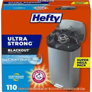 Hefty Trash Bags at Amazon