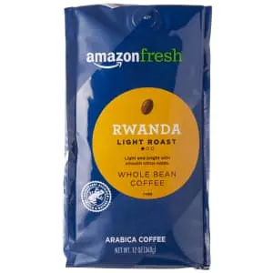 Amazon Fresh Rwanda Light Roast Coffee 12-oz Bag 3-Pack