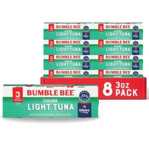 Bumble Bee Chunk Light Tuna 24 Cans in Water