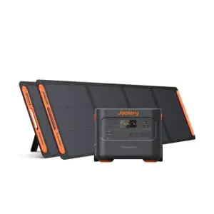 Jackery Explorer 2000 Plus Portable Power Station + 2 200W Solar Panels