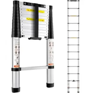 Vevor 12.5' Multi-Purpose Portable Telescoping Ladder