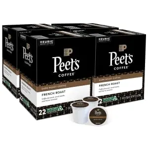 Peet's Coffee French Roast K-Cup 88-Count