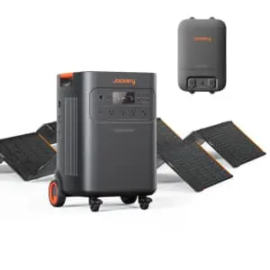 Jackery Explorer 5000 Plus Solar Power Station + SolarSaga 500 X Solar Panel 2-Pack + Smart Switch