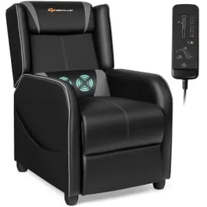 Goplus Massage Gaming Recliner Chair