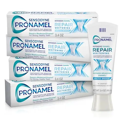 Sensodyne Pronamel 牙釉质强化 美白修复牙膏 4支