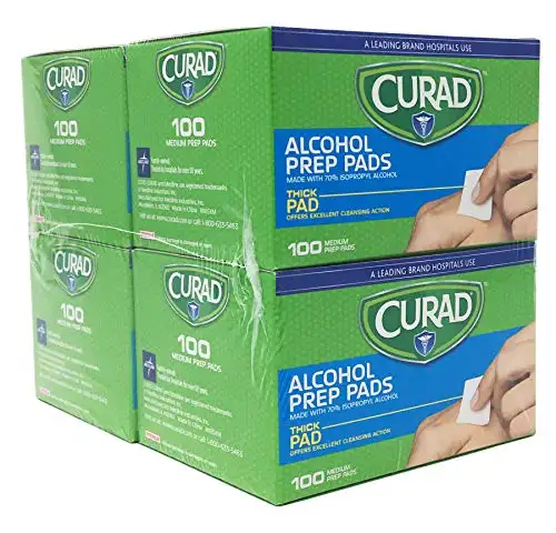 Curad 酒精清洁棉片400片