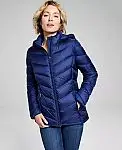 Charter Club Women's Packable Hooded Puffer Coat