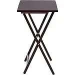 2-Piece Mainstays Folding TV Tray Table Set