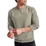 Hanes Men's Tri-Blend French Terry Crewneck Sweatshirt