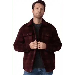 Free Country Men's Mountain Ridge Sueded Chill Out Fleece Jacket