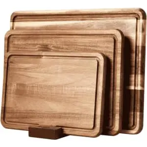 Yusotan Acacia Wood Cutting Board 3-Pack