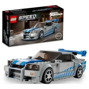 LEGO Speed Champions 2 Fast 2 Furious Nissan Skyline GT-R (R34) 76917 Race Car