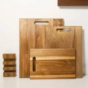 Acacia Wood Cutting Board Set of 3