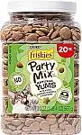 20 oz Purina Friskies Cat Treats, Party Mix Natural Yums Catnip Flavor