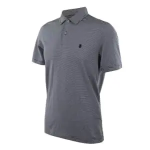 Izod Men's Micro Stripe Jacquard Polo Shirt