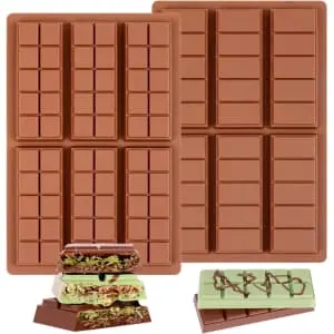 Chocolate Bar Mold 2-Pack