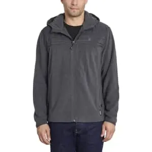 Izod Men's Hooded Fleece Jacket