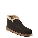 Dearfoams Cozy Comfort Men's Felt Moc Toe Boot Slippers