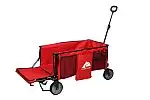 Ozark Trail Folding Utility Wagon w/ Tailgate & Extension Handle