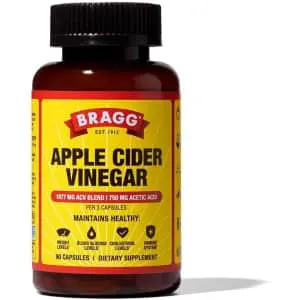 Bragg Apple Cider Vinegar Capsules with Vitamin D and Zinc 90-Capsule Body