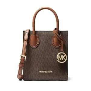 Michael Kors Mercer XS Shopper Leather Crossbody Bag